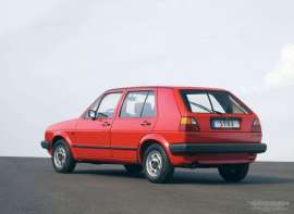 Съемная тонировка на статике для Volkswagen GOLF 2 1983-1992