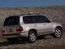 Съемная тонировка на статике для Toyota Land Cruiser 100 1998-2007