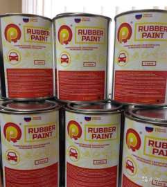 Жидкая резина Rubber Paint в банке 1л - Черный (густая формула)