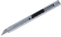 Нож TAJIMA LC-390, 9мм из нерж. стали с углом наклона лезвия 30°, автофиксатор