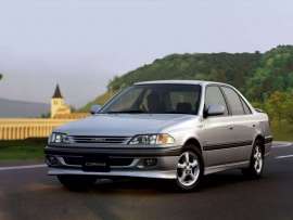 Съемная тонировка на статике для Toyota carina 1996-2001