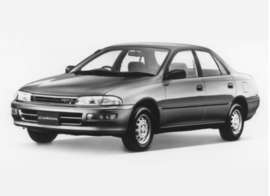 Съемная тонировка на статике для Toyota carina 1992-1996