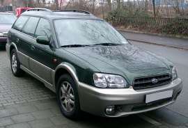 Съемная тонировка на статике для Subaru Outback 1999-2003