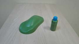 Колер для жидкой резины - сольвентный - зеленый армейский