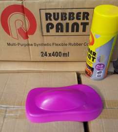 Жидкая резина винил Rubber Paint в баллоне 400 мл - Фиолетовый НЕОН
